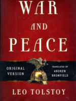 war and peace novel by Leo Tolstoy cover